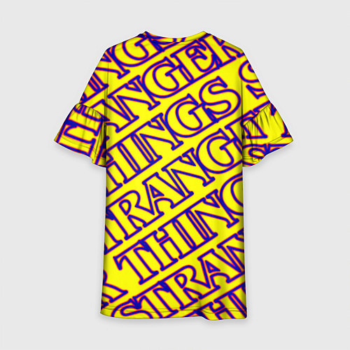 Детское платье Stranger Things serials / 3D-принт – фото 2