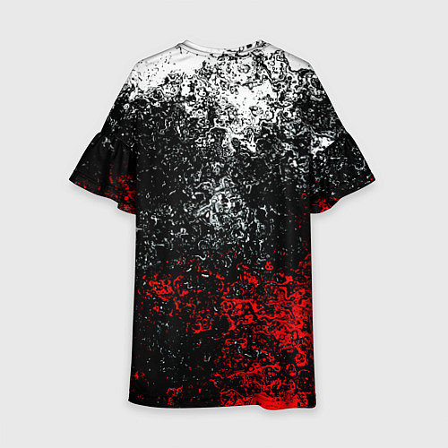 Детское платье CSGO брызги красок / 3D-принт – фото 2