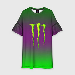 Детское платье Monster energy gradient