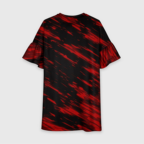 Детское платье The Elder Scrolls огненные краски / 3D-принт – фото 2