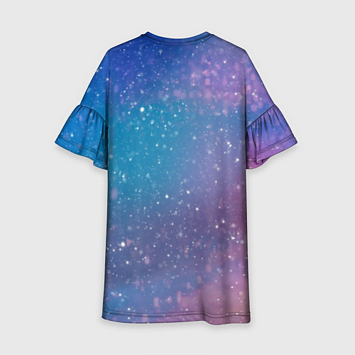 Детское платье Winter falls gradient / 3D-принт – фото 2