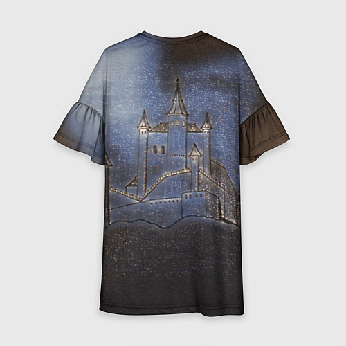 Детское платье Замок принцессы / 3D-принт – фото 2