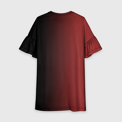 Детское платье Mazda и череп / 3D-принт – фото 2