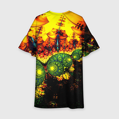 Детское платье Абстракция осколки / 3D-принт – фото 2