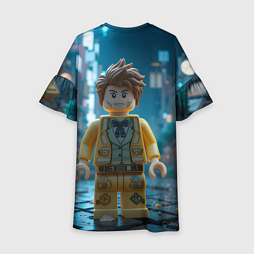 Детское платье Роблокс ночью / 3D-принт – фото 2