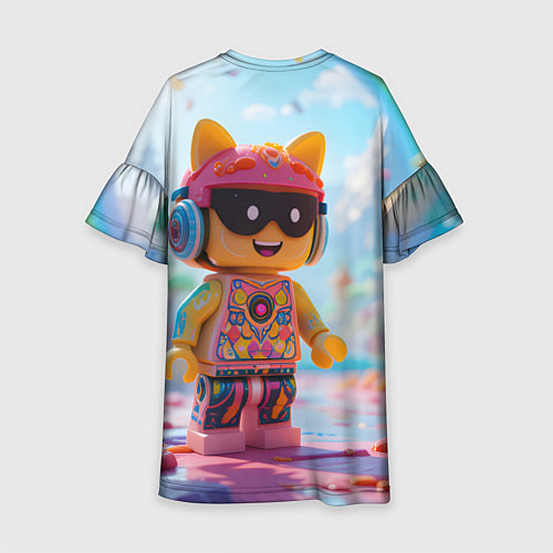 Детское платье Роблокс в солнечных очках / 3D-принт – фото 2