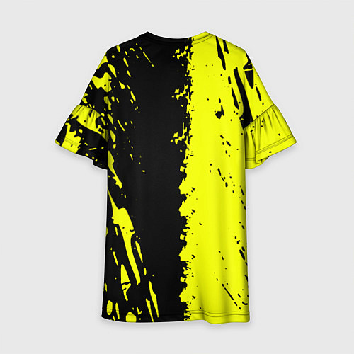 Детское платье Borussia краски текстура / 3D-принт – фото 2