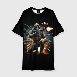 Детское платье Counter Strike - cool stormtrooper