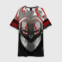 Платье клеш для девочки Dandadan: Okarun, цвет: 3D-принт