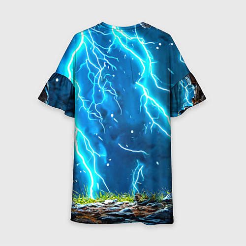 Детское платье Олененок в разрядах молний / 3D-принт – фото 2