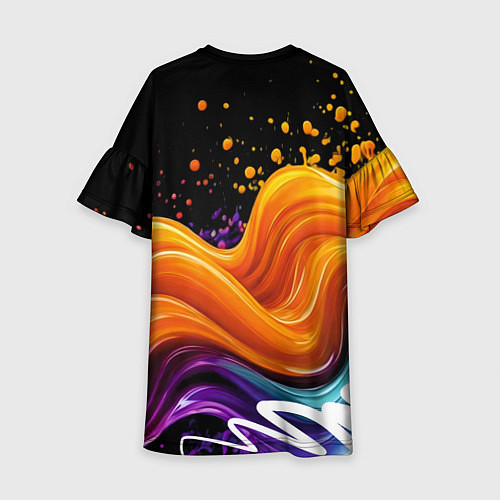 Детское платье Жизнь не поле / 3D-принт – фото 2