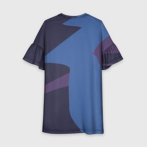 Детское платье Модная зебра / 3D-принт – фото 2