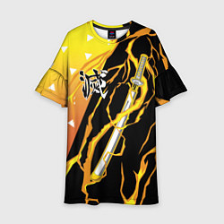 Детское платье Zenitsu Agatsuma - Kisatsutai