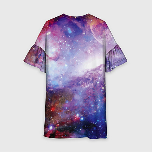 Детское платье Brave cat in space - ai art / 3D-принт – фото 2