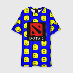 Детское платье Dota smile pattern
