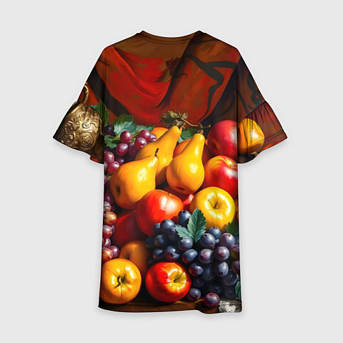 Детское платье Фруктовый натюрморт / 3D-принт – фото 2