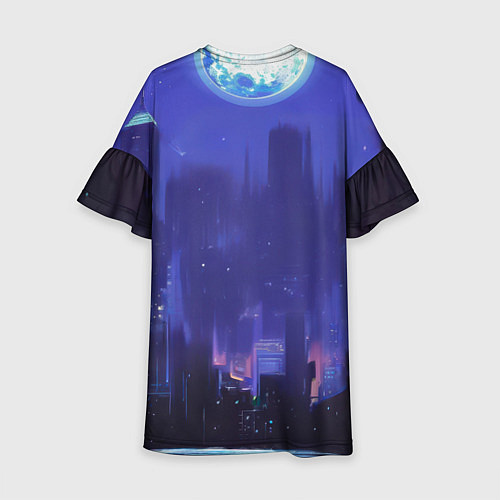 Детское платье Бэтмен в стойке победителя / 3D-принт – фото 2