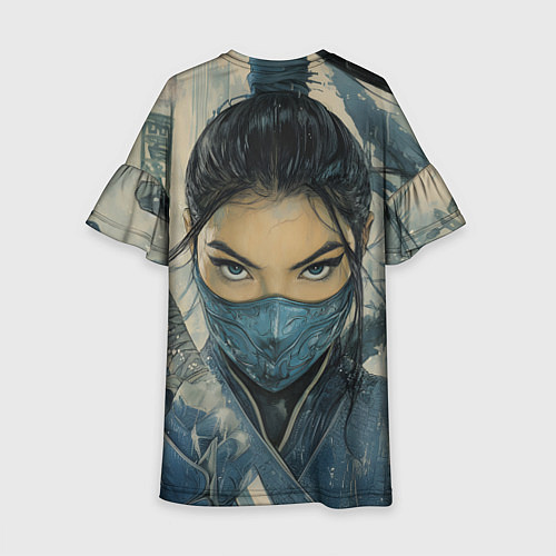 Детское платье Китана крупный портрет / 3D-принт – фото 2