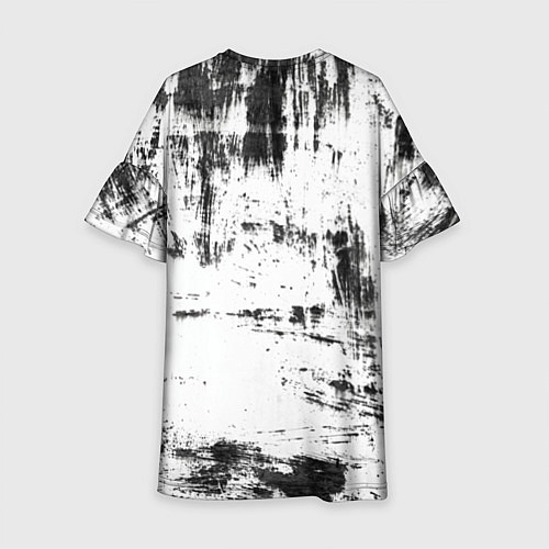 Детское платье Color black and white / 3D-принт – фото 2