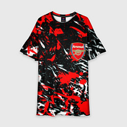 Детское платье Arsenal краски текстура