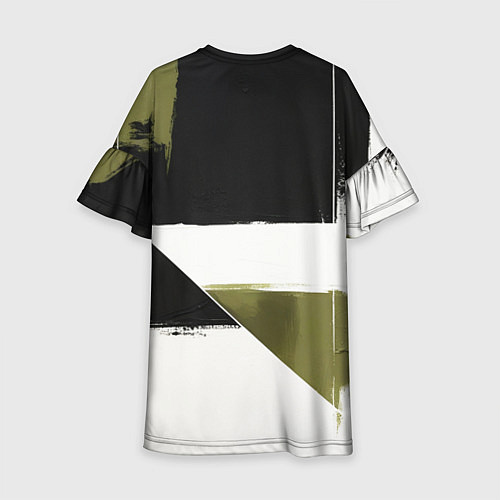 Детское платье Porsche эмблема / 3D-принт – фото 2