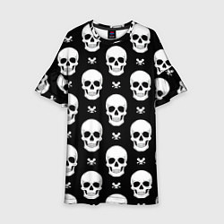 Детское платье Черепной фон
