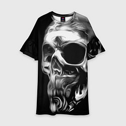 Детское платье Стилизованный череп