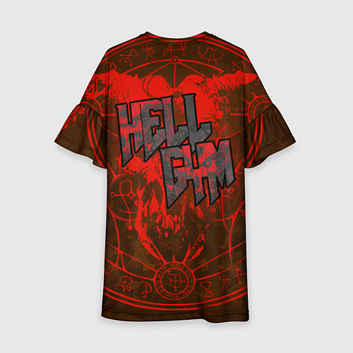 Детское платье Doom dark ages gym / 3D-принт – фото 2