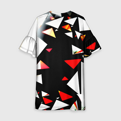 Детское платье Monster energy геометрия / 3D-принт – фото 2