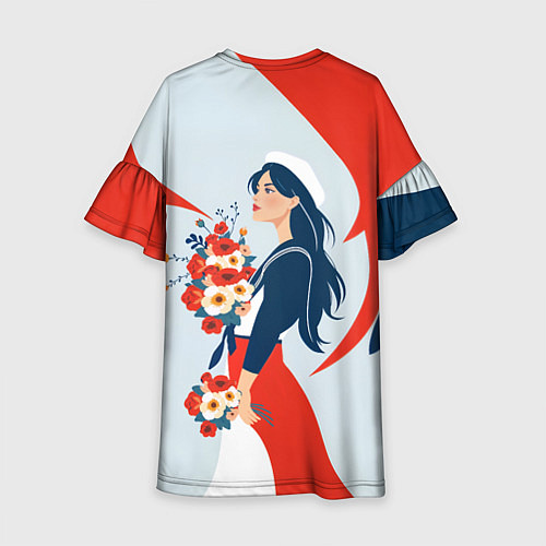 Детское платье Морячка встречает своего / 3D-принт – фото 2