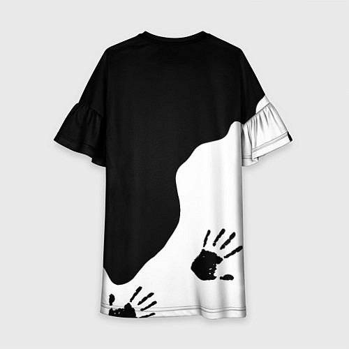 Детское платье Doom отпечатки демона / 3D-принт – фото 2