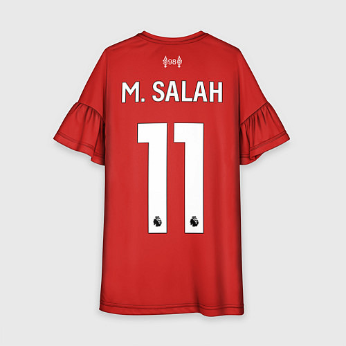 Детское платье Салах, Ливепрпуль домашняя форма 2025 2026 / 3D-принт – фото 2