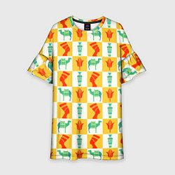 Детское платье Мотивы Египта