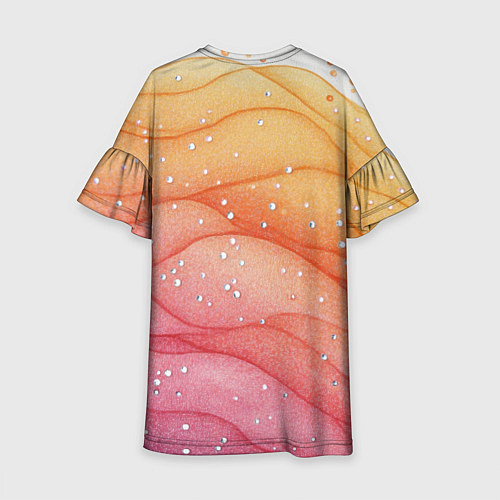 Детское платье Слоненок с красным воздушным шариком / 3D-принт – фото 2