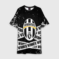Детское платье Juventus подедитель краски