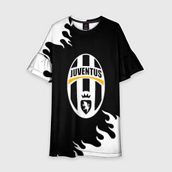 Детское платье Juventus белый огонь текстура