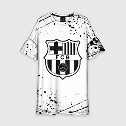 Детское платье Barcelona брызги красок