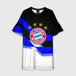 Детское платье Бавария Мюнхен полосы спорт