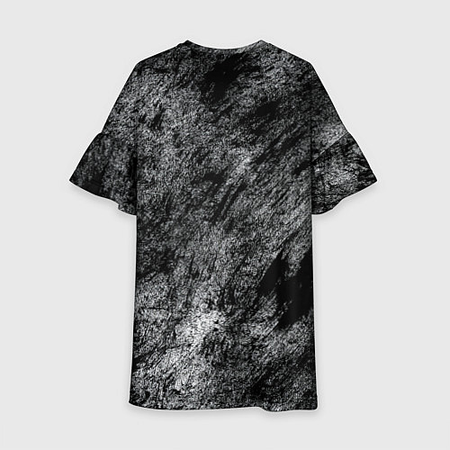 Детское платье Не буди лихо пока оно тихо - медведь русич / 3D-принт – фото 2