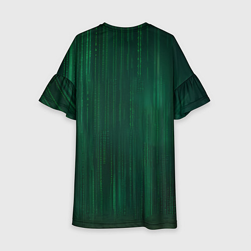 Детское платье Хакер лошадь / 3D-принт – фото 2