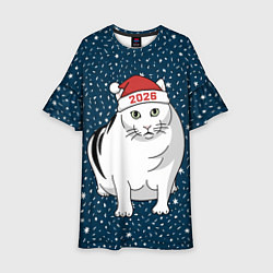 Детское платье Кот мем - 2026