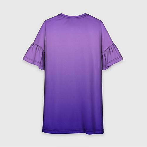 Детское платье The color is purple / 3D-принт – фото 2