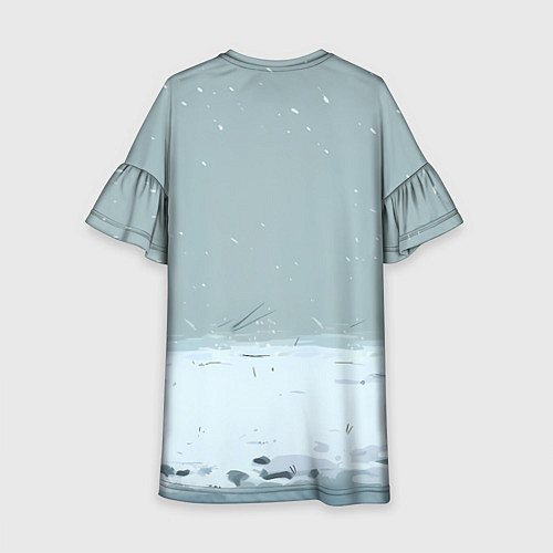 Детское платье Уставшая лошадка 2026 / 3D-принт – фото 2