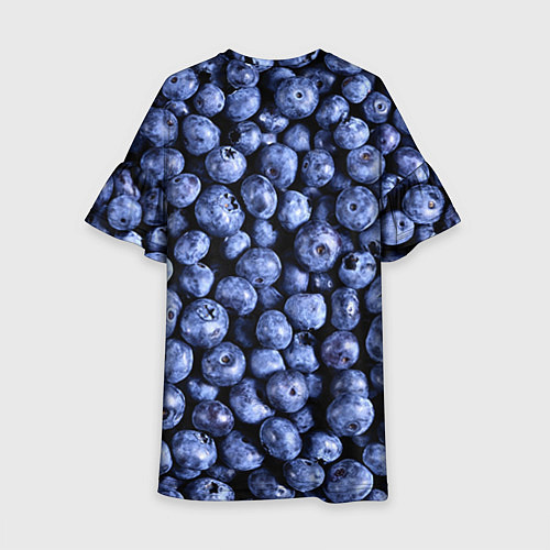 Детское платье Черника / 3D-принт – фото 2