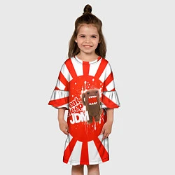 Платье клеш для девочки Domo jdm, цвет: 3D-принт — фото 2