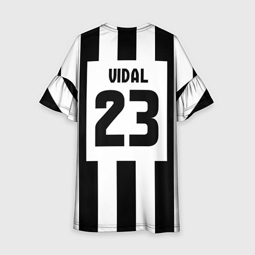 Детское платье Juventus: Vidal / 3D-принт – фото 2