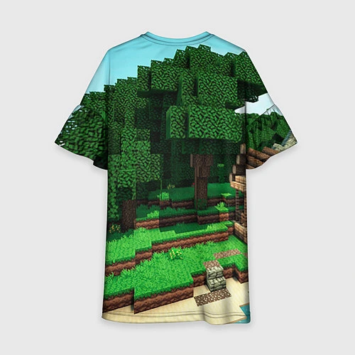 Детское платье Minecraft House / 3D-принт – фото 2