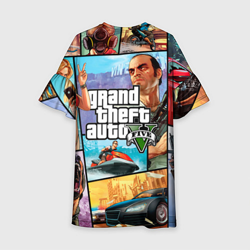 Детское платье GTA 5: City Stories / 3D-принт – фото 2