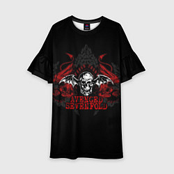 Детское платье Avenged Sevenfold: Fly Skull