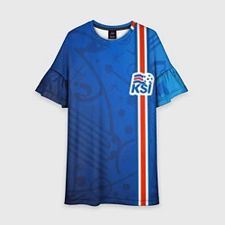 Детское платье Сборная Исландии по футболу